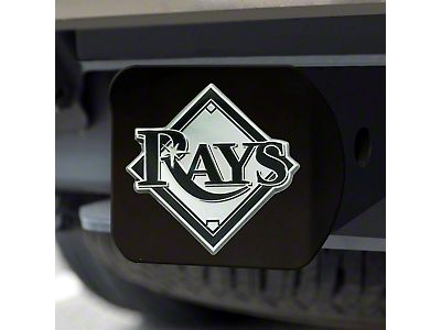 Tampa Bay Rays Hitch Cover - Black