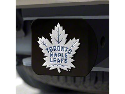 Hitch Cover with Toronto Maple Leafs Logo; Royal (Universal; Some Adaptation May Be Required)