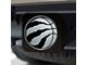 Hitch Cover with Toronto Raptors Logo; Black (Universal; Some Adaptation May Be Required)