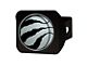 Hitch Cover with Toronto Raptors Logo; Black (Universal; Some Adaptation May Be Required)