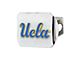 Hitch Cover with UCLA Logo; Chrome (Universal; Some Adaptation May Be Required)