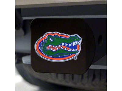 Hitch Cover with University of Florida Logo; Blue (Universal; Some Adaptation May Be Required)
