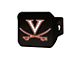Hitch Cover with University of Virginia Logo; Navy (Universal; Some Adaptation May Be Required)