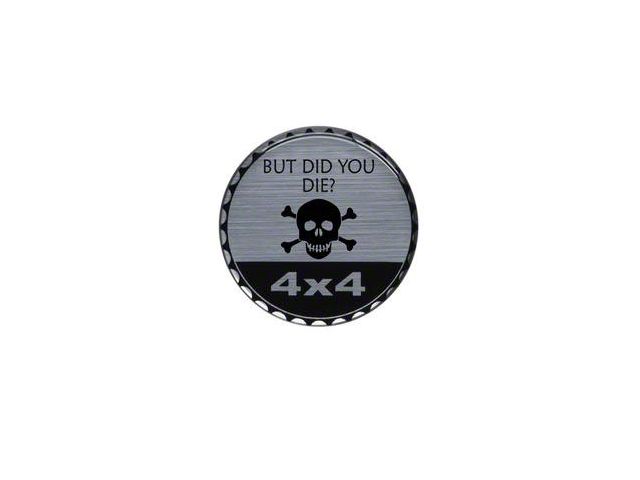 BUT DID YOU DIE Rated Badge (Universal; Some Adaptation May Be Required)