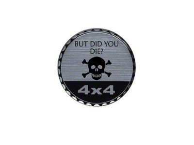 BUT DID YOU DIE Rated Badge (Universal; Some Adaptation May Be Required)