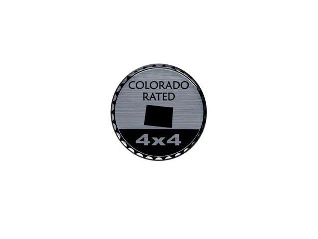 Colorado Rated Badge (Universal; Some Adaptation May Be Required)