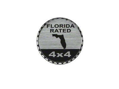 Florida Rated Badge (Universal; Some Adaptation May Be Required)