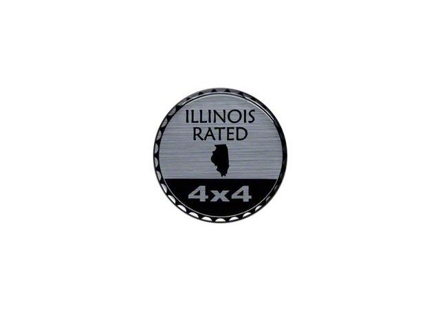 Illinois Rated Badge (Universal; Some Adaptation May Be Required)