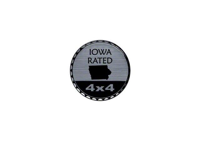 Iowa Rated Badge (Universal; Some Adaptation May Be Required)