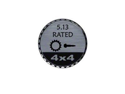 5.13 Rated Badge (Universal; Some Adaptation May Be Required)