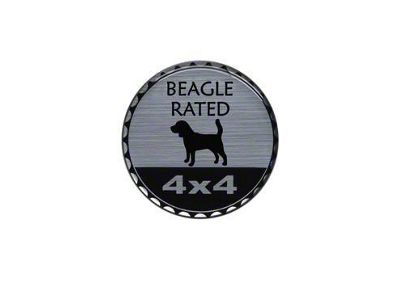 Beagle Rated Badge (Universal; Some Adaptation May Be Required)