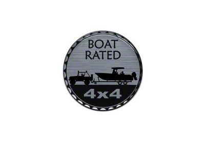 Boat Rated Badge (Universal; Some Adaptation May Be Required)