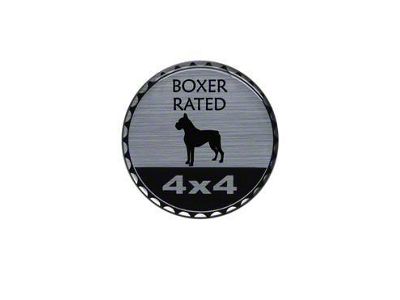 Boxer Rated Badge (Universal; Some Adaptation May Be Required)