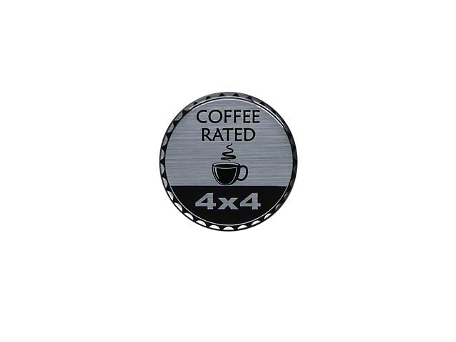 Coffee Rated Badge (Universal; Some Adaptation May Be Required)