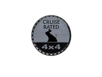 Cruise Rated Badge (Universal; Some Adaptation May Be Required)