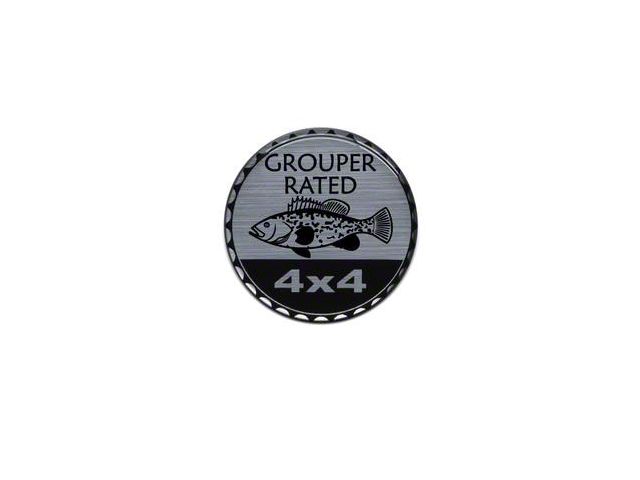 Grouper Rated Badge (Universal; Some Adaptation May Be Required)