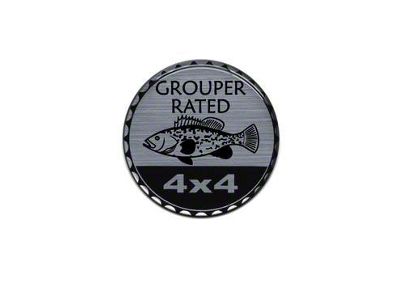 Grouper Rated Badge (Universal; Some Adaptation May Be Required)