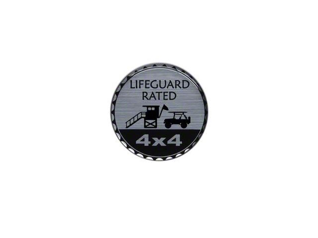 Lifeguard Rated Badge (Universal; Some Adaptation May Be Required)