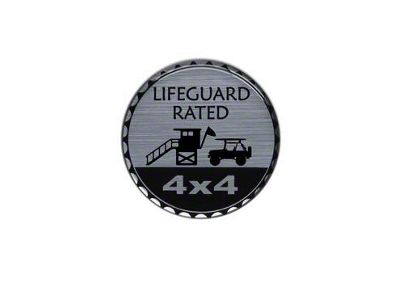 Lifeguard Rated Badge (Universal; Some Adaptation May Be Required)