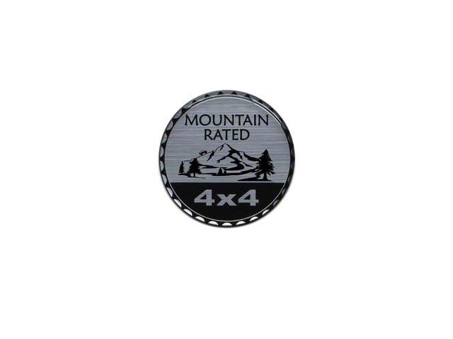 Mountain Rated Badge (Universal; Some Adaptation May Be Required)