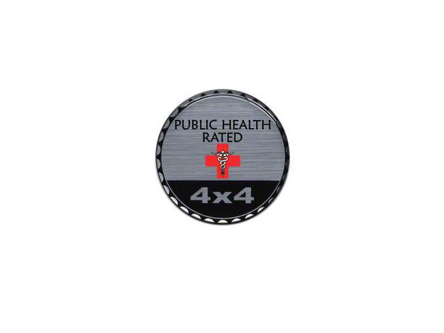 Public Health Rated Badge (Universal; Some Adaptation May Be Required)
