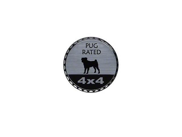 Pug Rated Badge (Universal; Some Adaptation May Be Required)