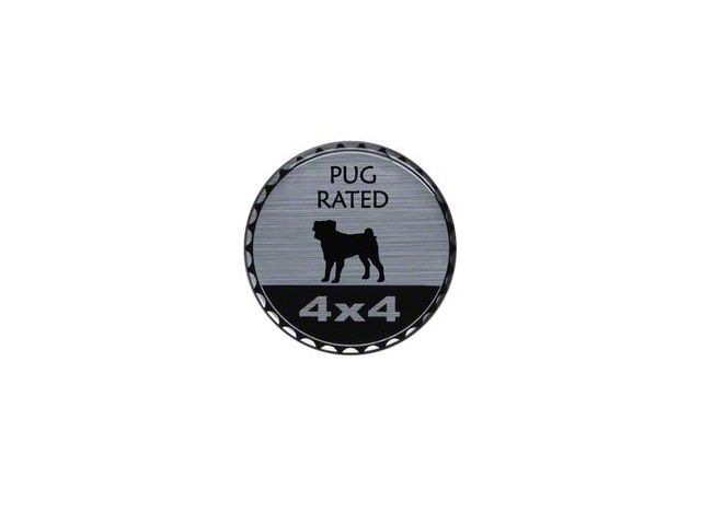 Pug Rated Badge (Universal; Some Adaptation May Be Required)