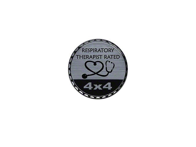 Respiratory Therapist Rated Badge (Universal; Some Adaptation May Be Required)