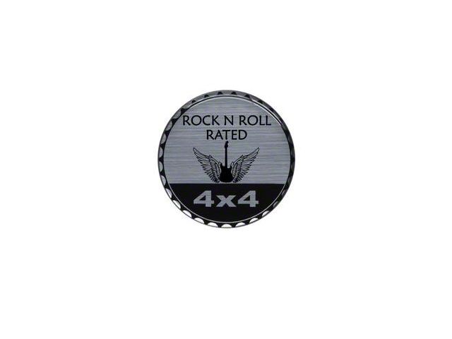 Rock N Roll Rated Badge (Universal; Some Adaptation May Be Required)