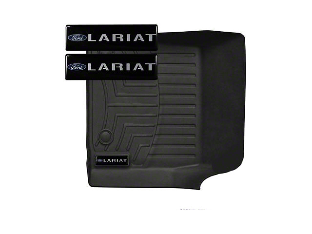 WeatherTech Floor Liner Emblem Insert; Lariat Logo (97-22 F-150)