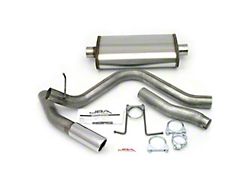 JBA Single Exhaust System with Chrome Tip; Side Exit (98-03 4.6L F-150)