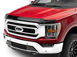 Weathertech Low Profile Hood Protector; Dark Smoke (21-26 F-150 w/o Black Appearance Package, Excluding Raptor & Tremor)
