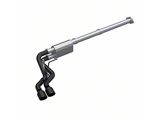 MBRP Armor BLK Dual Exhaust System; Middle Side Exit; Race Version (21-26 5.0L F-150, Excluding Tremor)