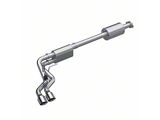 MBRP Armor Pro Dual Exhaust System with Polished Tips; Middle Side Exit; Street Version (21-26 2.7L EcoBoost F-150)