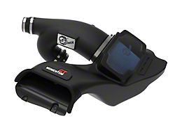 AFE Momentum GT Cold Air Intake with Pro 5R Oiled Filter; Black (21-26 3.5L EcoBoost F-150)