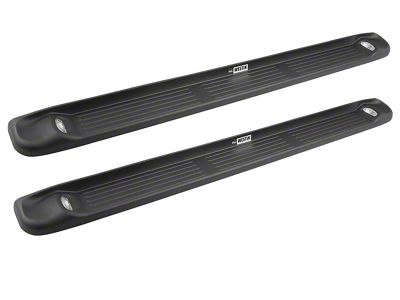 Molded Lighted Running Boards; Black (05-23 Tacoma Access Cab)