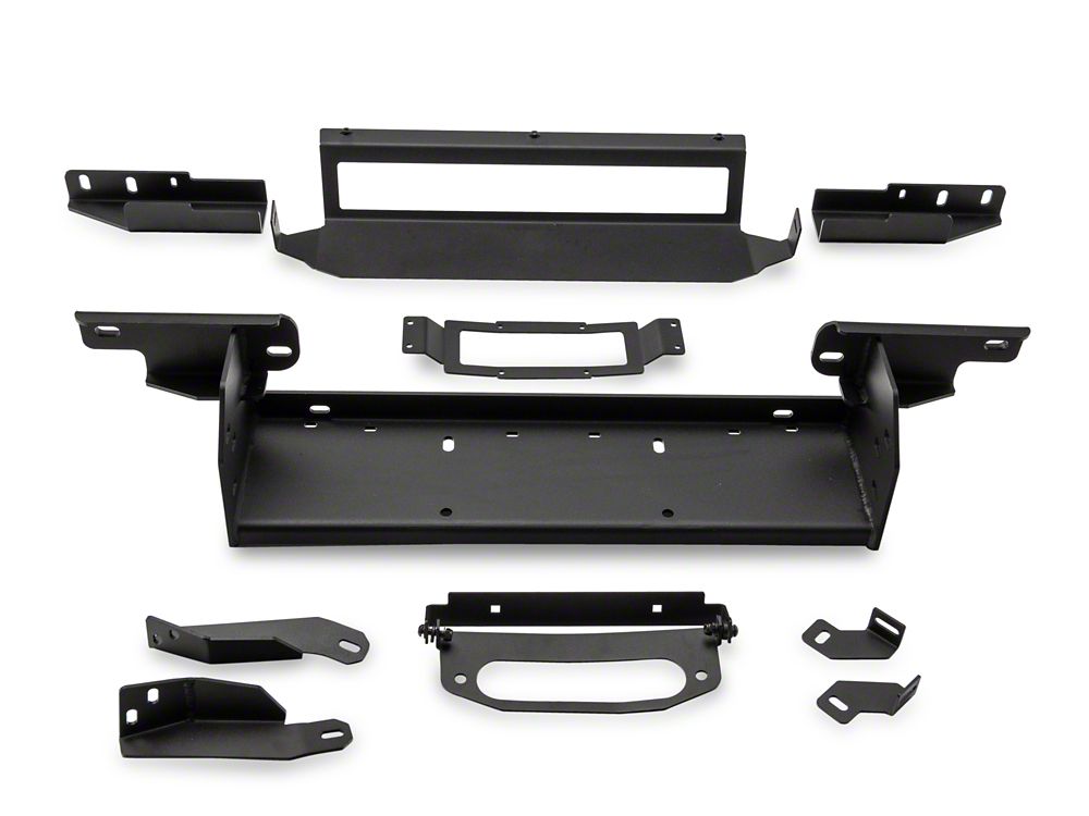 Barricade HD Stubby Front Bumper with Winch Mount (2123 F150