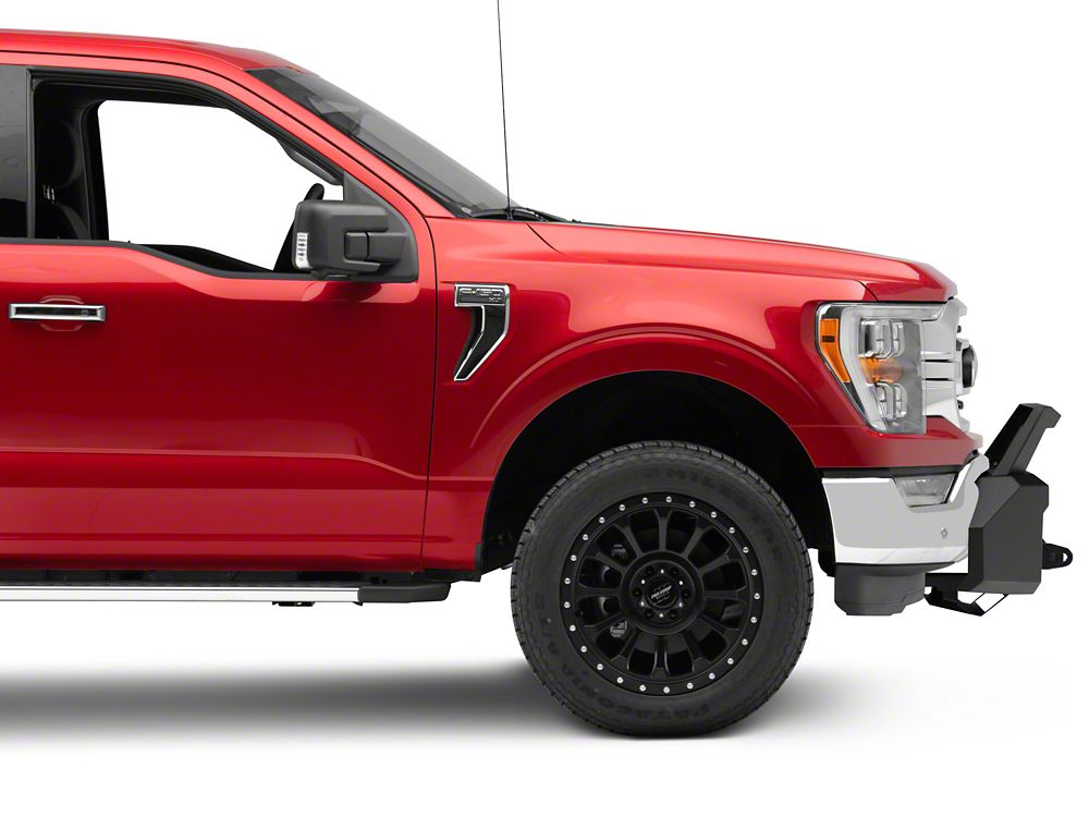 Barricade HD Stubby Front Bumper with Winch Mount (2123 F150