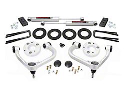 Rough Country 3-Inch Bolt-On Upper Control Arm Suspension Lift Kit with Premium N3 Shocks (21-22 4WD F-150 SuperCab, SuperCrew w/o CCD System, Excluding PowerBoost & Raptor)