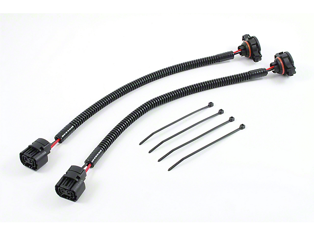Fog Light Wiring Extension Adapters; H16/5202/2504/9009/PSX24W (Universal; Some Adaptation May Be Required)