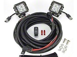 Rigid Backup/Auxiliary Lighting and Switch Kit (Universal; Some Adaptation May Be Required)
