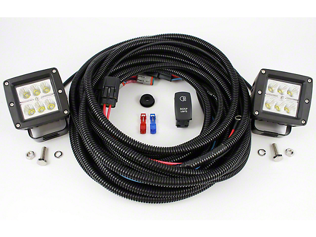 LED Backup/Auxiliary Lighting and Switch Kit (Universal; Some Adaptation May Be Required)