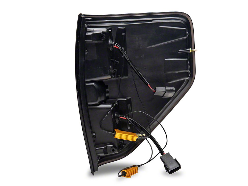 Raxiom Axial Series LED Tail Lights; Black Housing; Smoked Raxiom Axial Series LED Tail Lights; Black Housing; Smoked