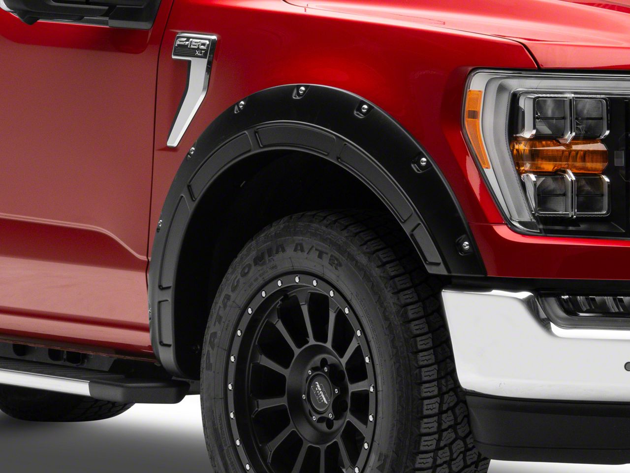 Rough Country F-150 Defender Fender Flares; OE Black A-F20911 (21-22 F ...