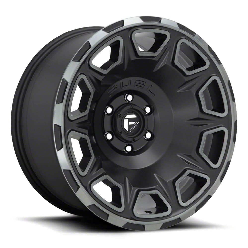 Fuel Wheels F150 Vengeance Matte Black with Double Dark Tint 6Lug
