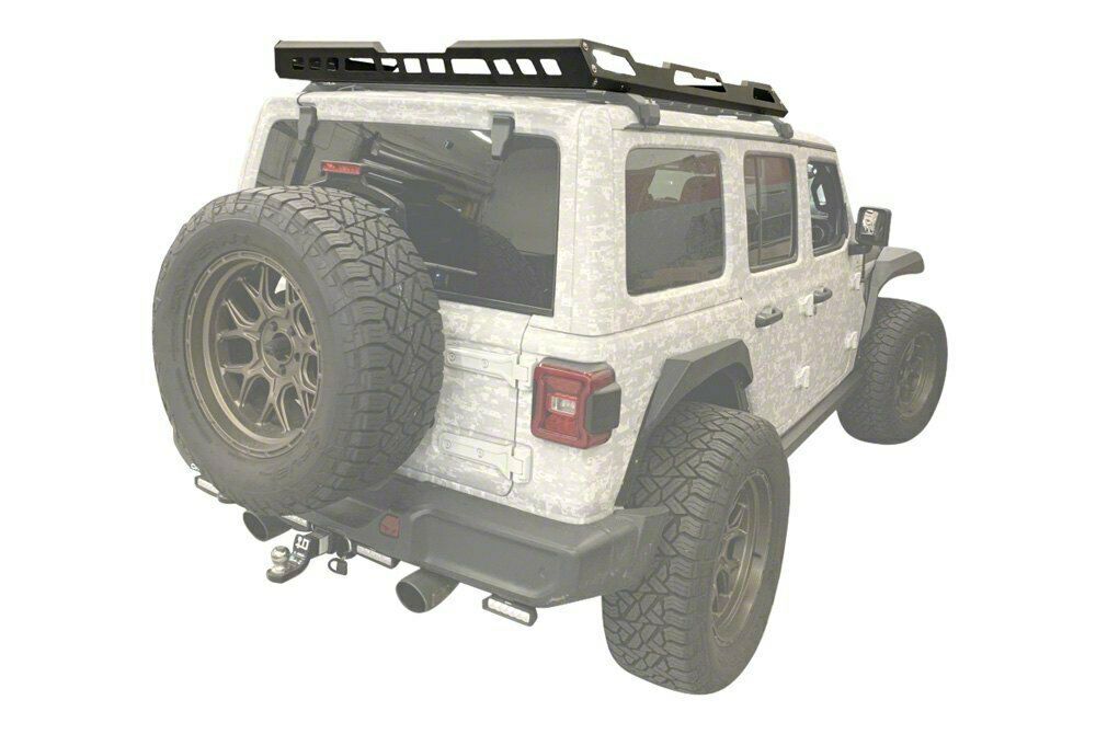 Vanguard Off-Road Endurance Roof Rack; Black (07-21 Tundra)