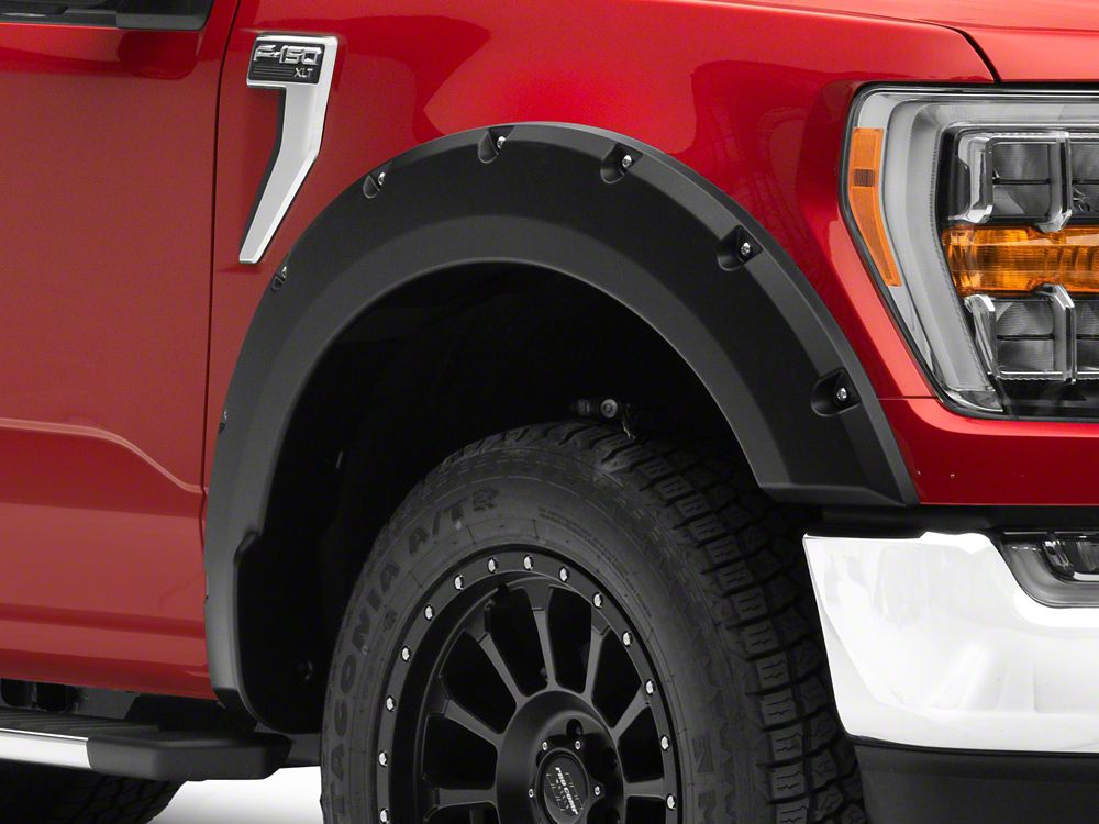 RedRock Pocket Style Fender Flares (2124 F150, Excluding Raptor