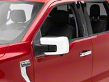 Mirror Covers with Turn Signal Openings; Chrome (21-26 F-150)