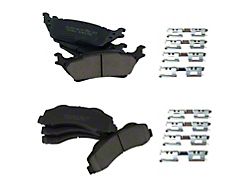Ceramic Brake Pads; Front and Rear (12-14 F-150; 15-17 F-150 w/ Manual Parking Brake)