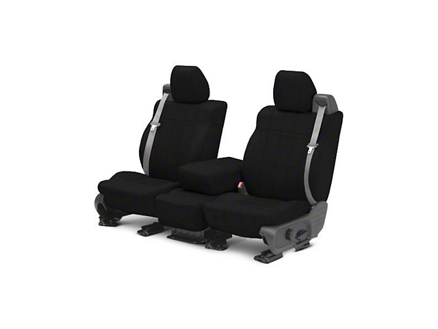 NeoSupreme Front Seat Covers; Black (15-20 F-150 w/ Front Bucket Seats)